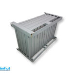 Stahlbehälter-1200x800x600 mmm-mit Kufen-lackiert-neu-2
