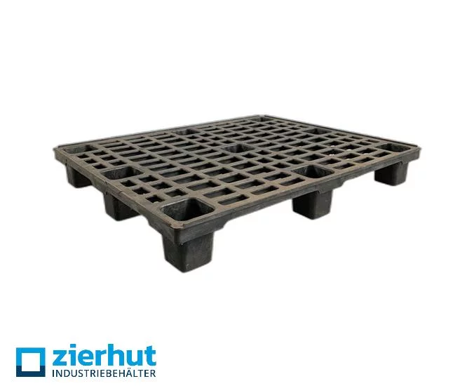 Kunststoffpalette Light Leichtpalette mit Sicherungsrand, nestbar 1200x1000x157