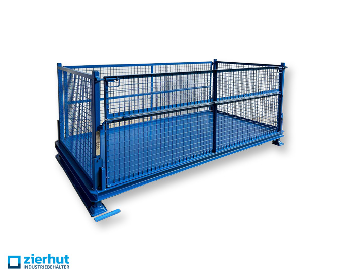 Opvouwbaar rooster-gemonteerd geschilderd Daimler LT- T5 2037 -Opvouwbare rasterbox-