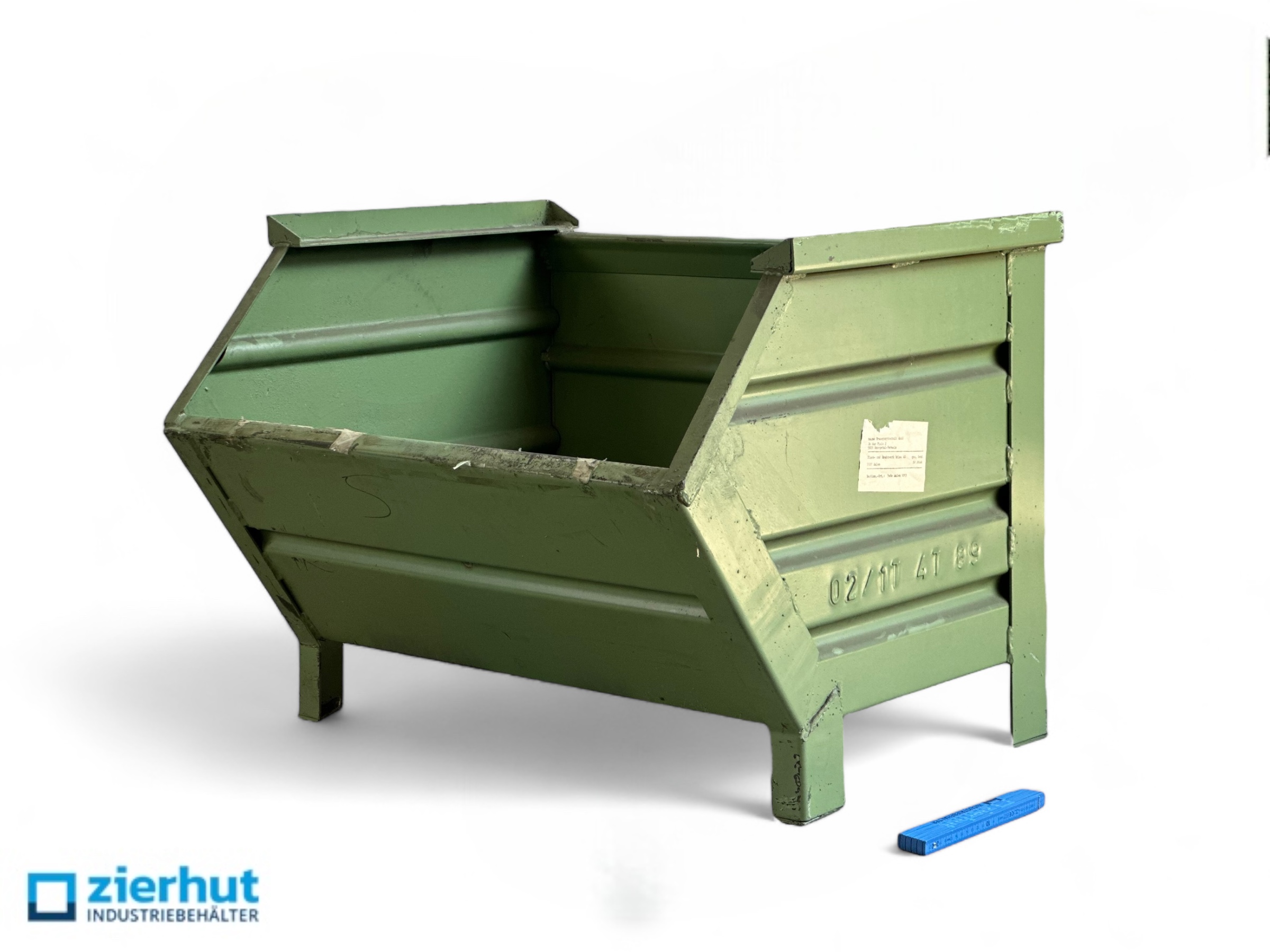 Sichtlagerbehälter ähnlich 14/7-0a lackiert Lagersichtbehälter 700/500x800x600