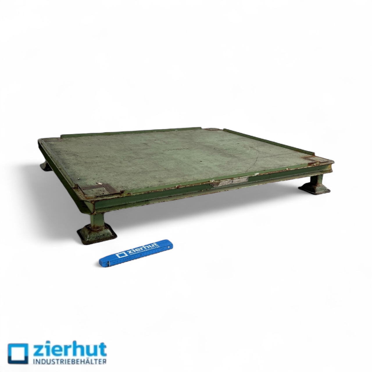 Stahlpalette Daimler 5010 Stahlflachpalette 1200x1000x150