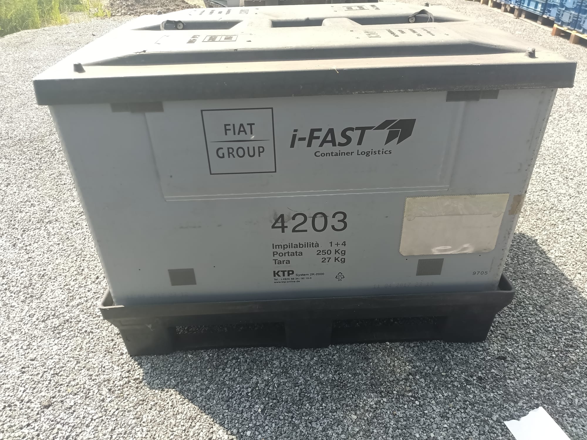 KTP Faltbehälter 1000x800x750 mm   Großladungsträger