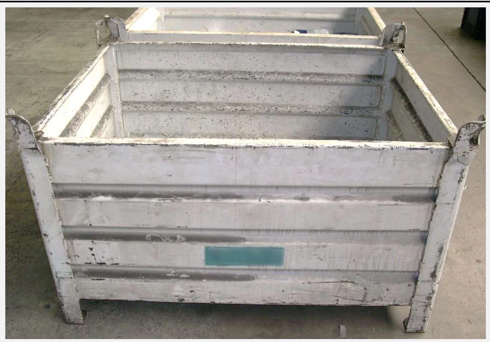 Porta acciaio 1000x800x600 mm verniciato -Grossladungstraeger